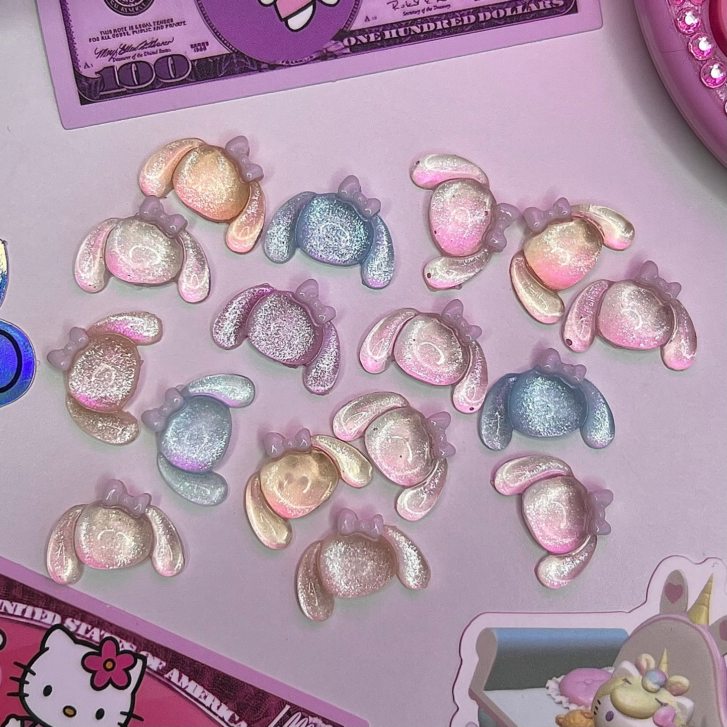 GLITTER CINNAMOROLLS